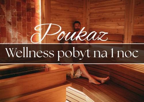 Ubytování pro 2 osoby na 1 noc s wellness A