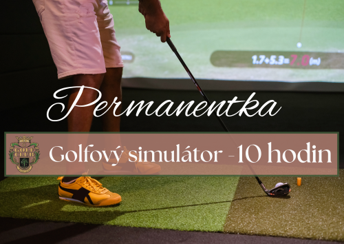 Permanentka – 10 hodin na golfovém simulátoru ProTee VX